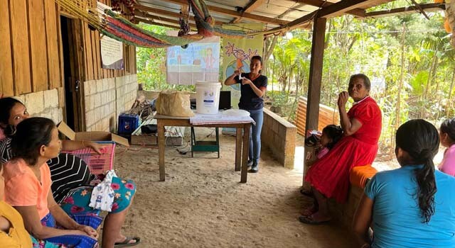 Ecofilters for families of Mayan Q’eqchí communities